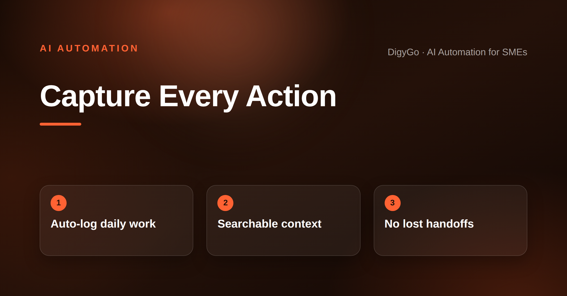 Capture Every Action