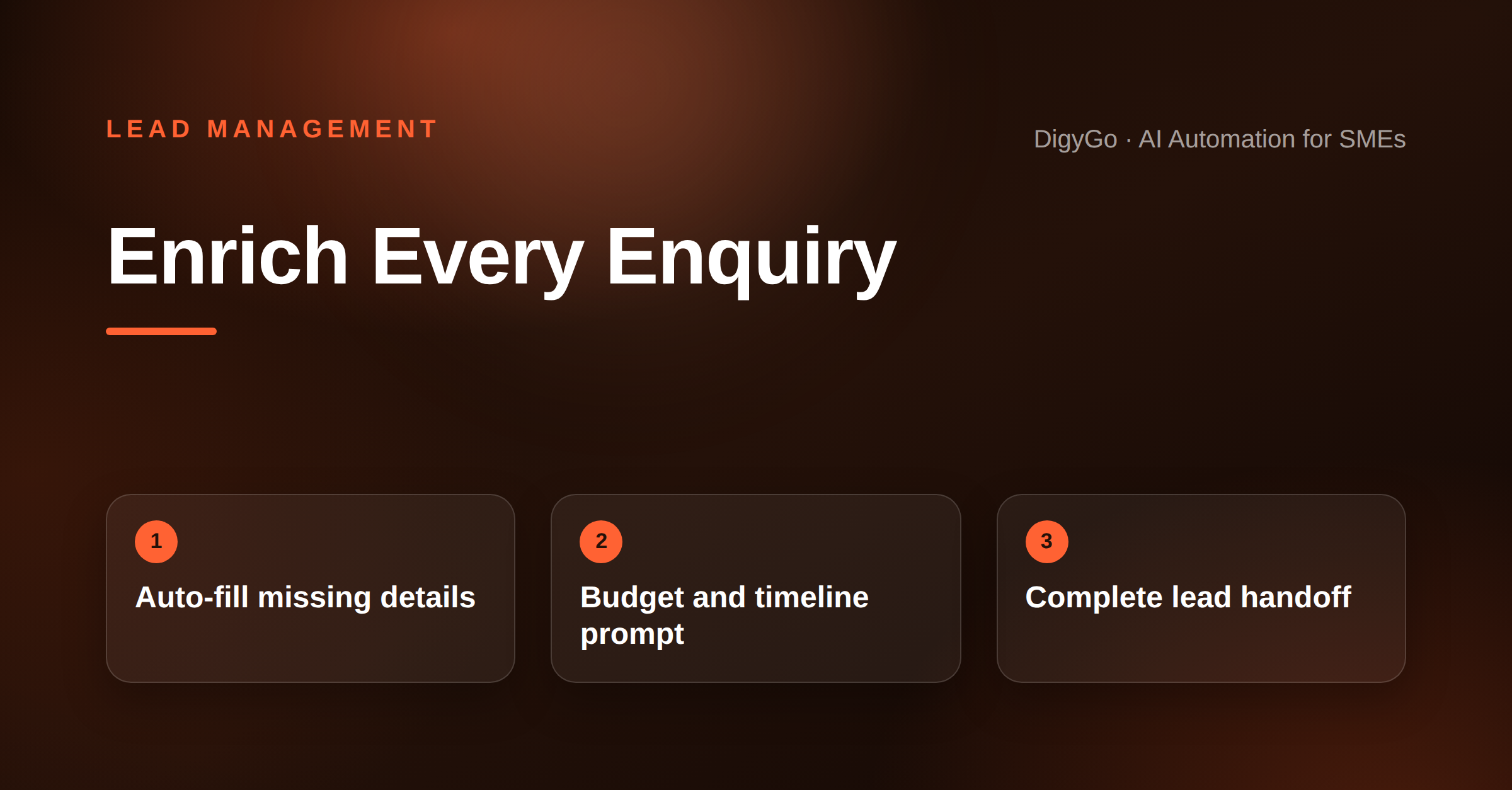 Enrich Every Enquiry