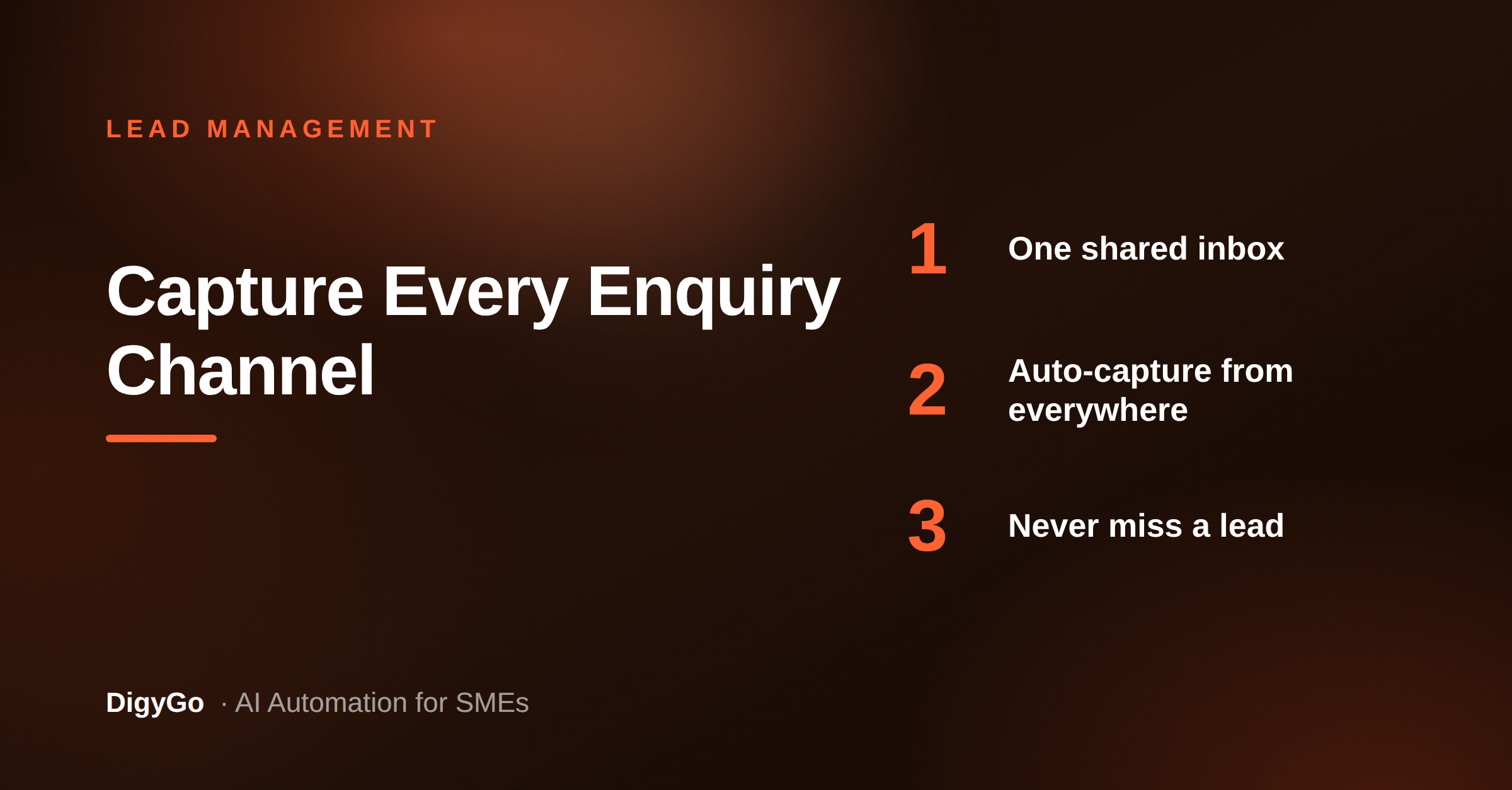 How SMEs Can Automate Multi-Channel Lead Capture So No Enquiry Gets Lost