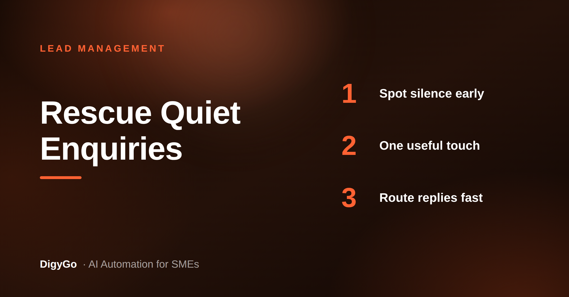 How SMEs Can Rescue Silent Leads With a Follow-Up Queue